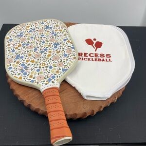 Recess X SHW Pickleball Paddle floral blue pink